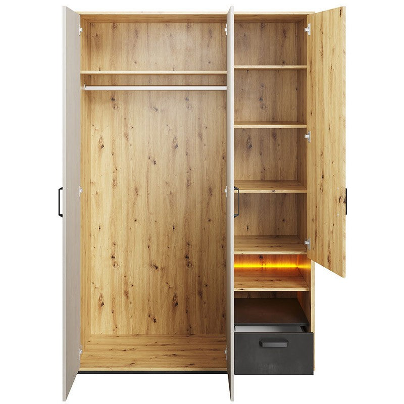 Cutley Wardrobe with LED