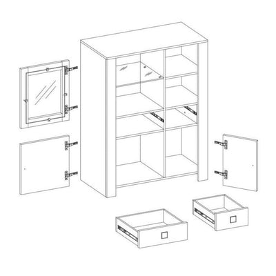 Nevada NV-02 Display Cabinet