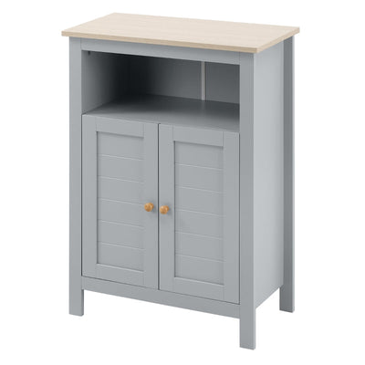 Bathroom Floor Cabinet, Living Grey