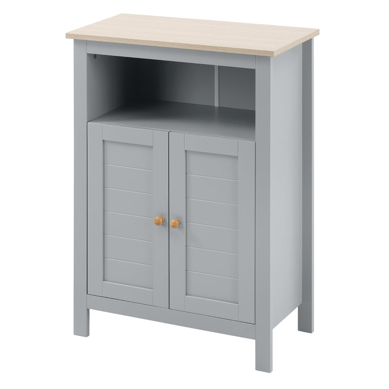 Bathroom Floor Cabinet, Living Grey