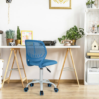 Children's Height Adjustable Computer / Office Chair-Blue