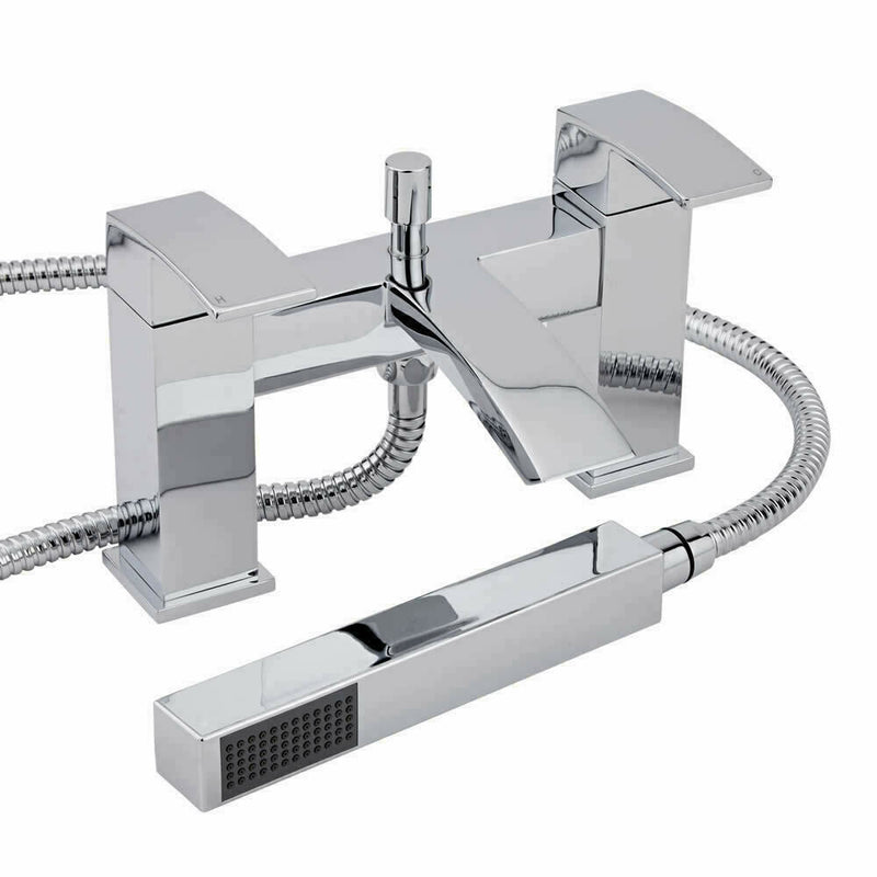 Waterfall Designer Bathroom Tap Shower Set - Chrome