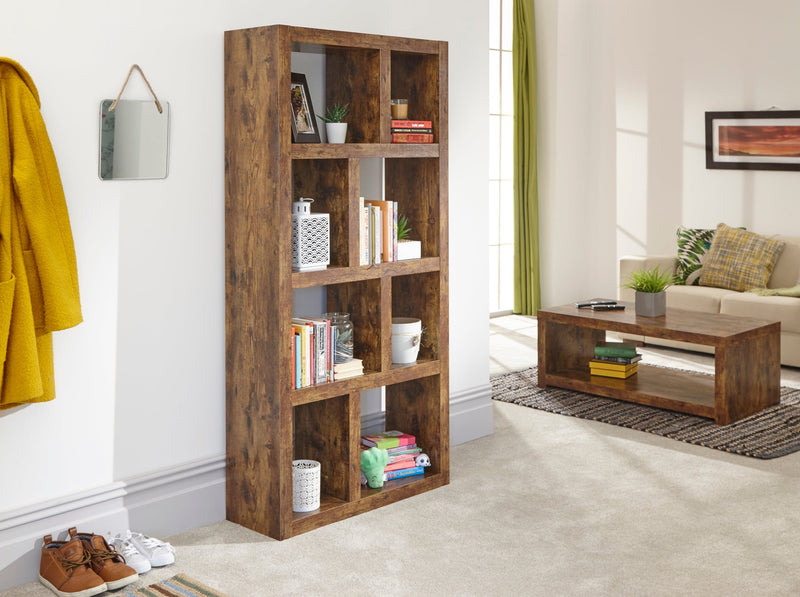 Jakarta Tall Open Shelving Unit Mango