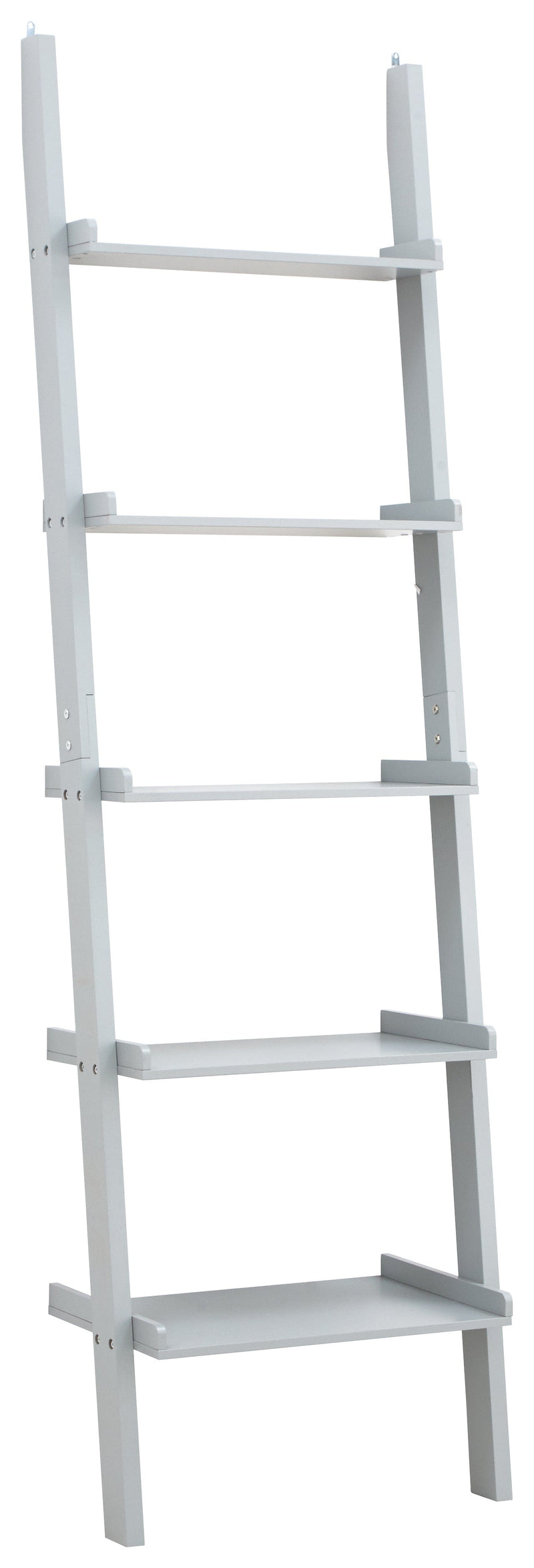 Ladder Style 5 Tier Wall Rack Grey