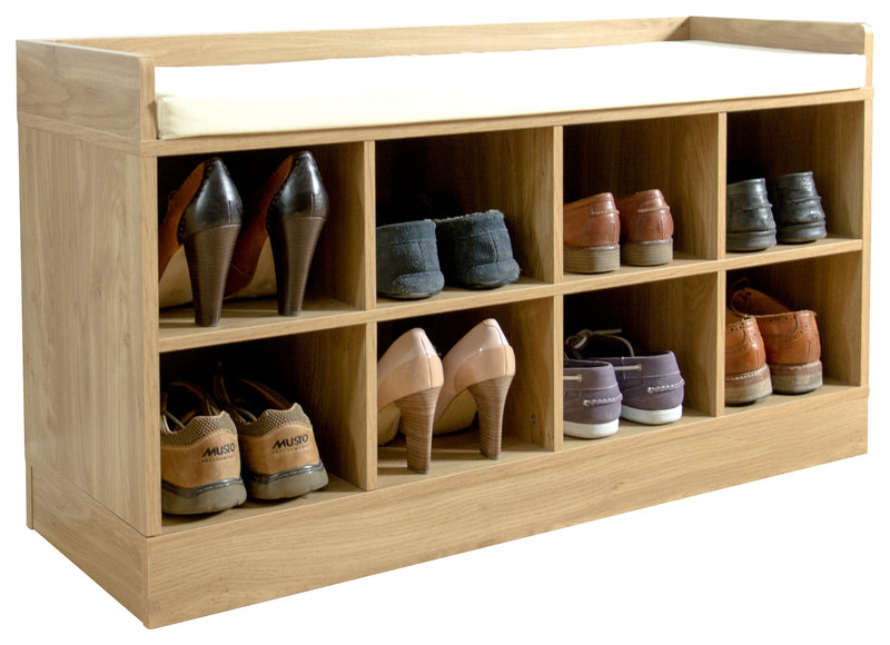 Kempton Shoe Bench Oak