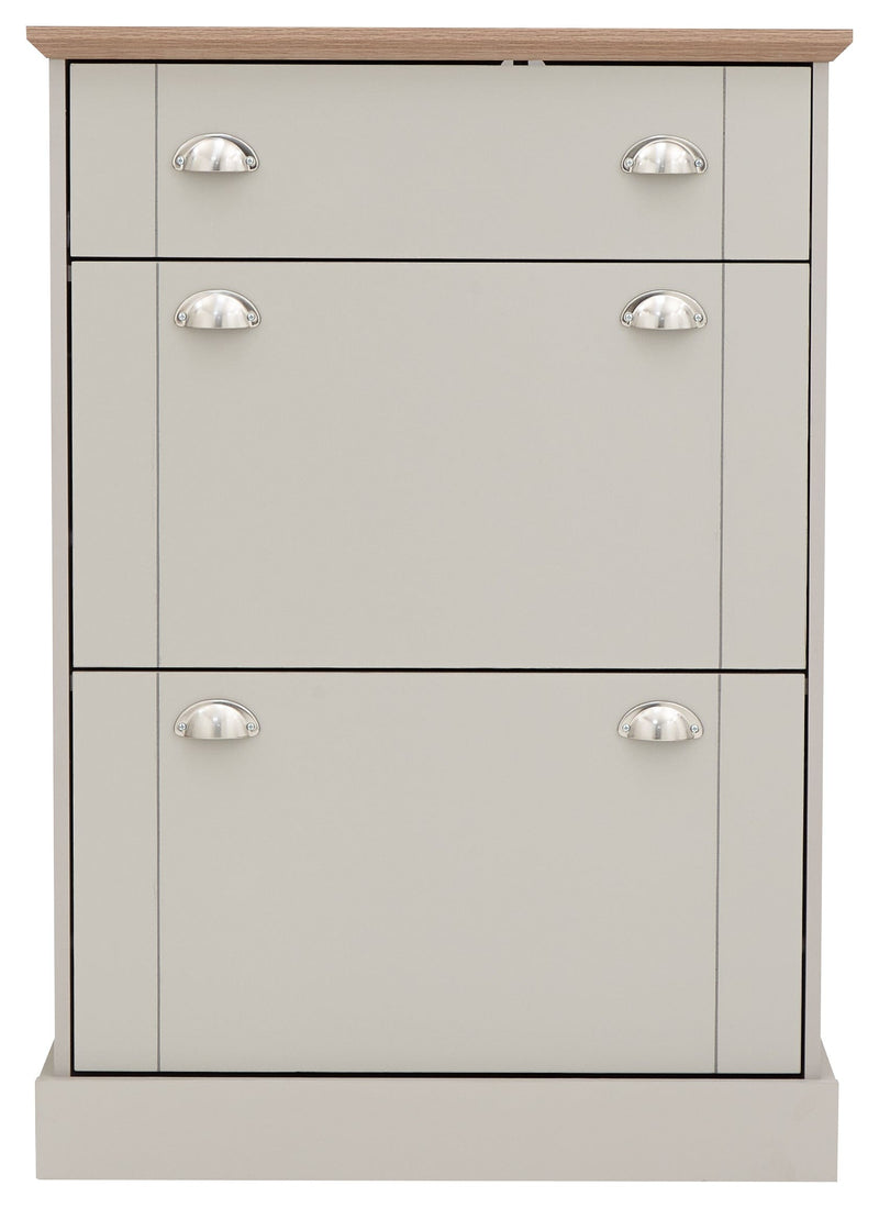 Kendal Deluxe Shoe Cabinet Grey