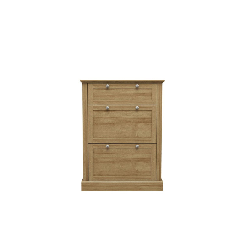 Devon Shoe Cabinet Oak