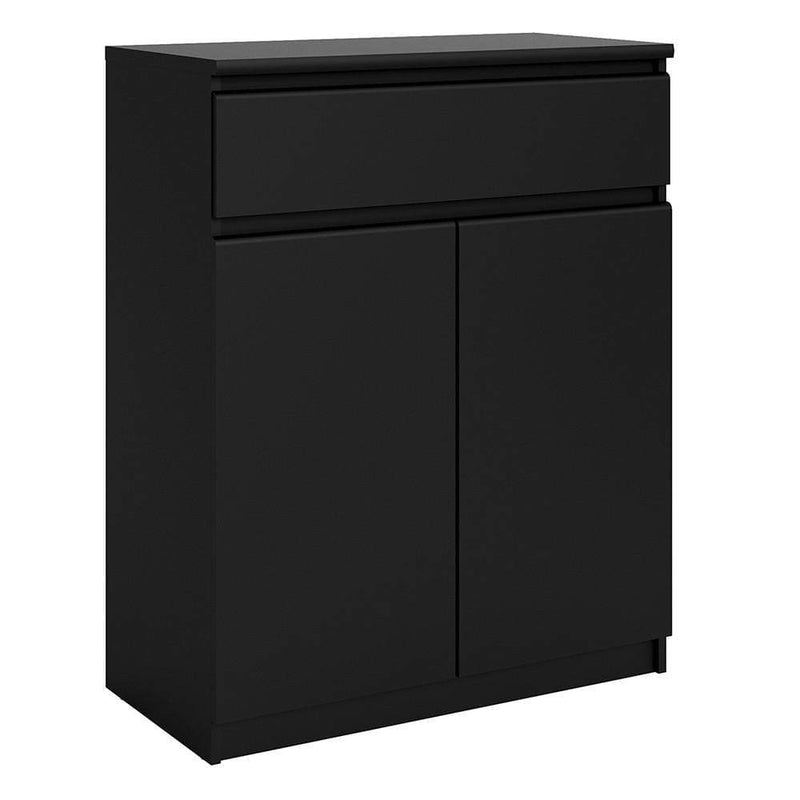 Naia Sideboard - 1 Drawer 2 Doors in Black Matt