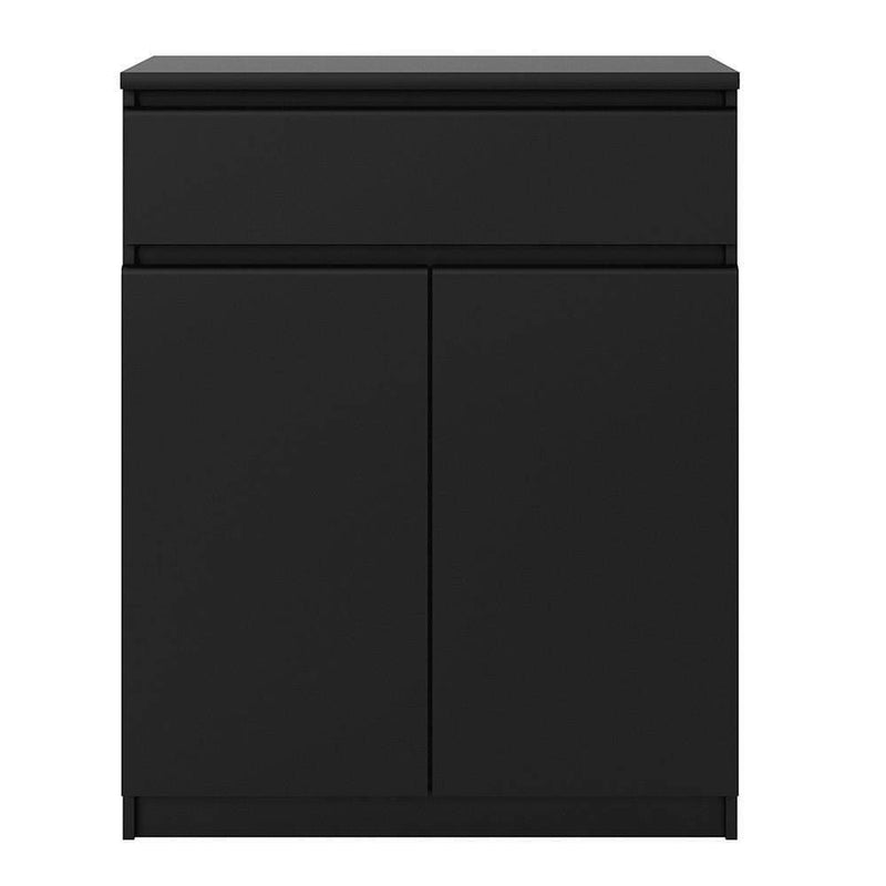 Naia Sideboard - 1 Drawer 2 Doors in Black Matt