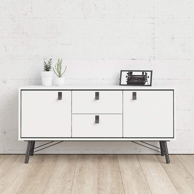 Ry Sideboard 2 doors + 2 drawers Matt White