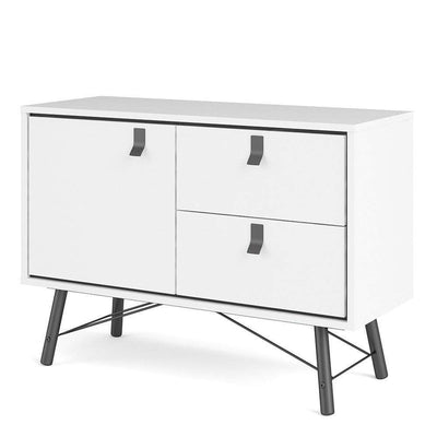 Ry Sideboard with 1 door + 2 drawers Matt White