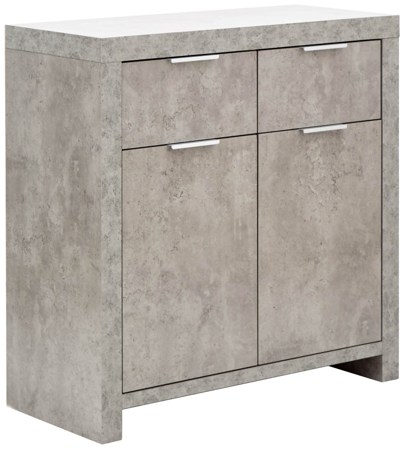 Bloc Compact Sideboard Concrete - GFW