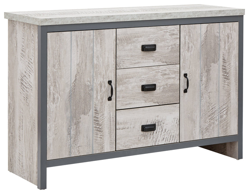 Boston 2 Door 3 Drawer Sideboard Grey