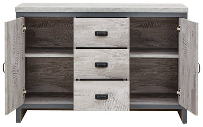 Boston 2 Door 3 Drawer Sideboard Grey