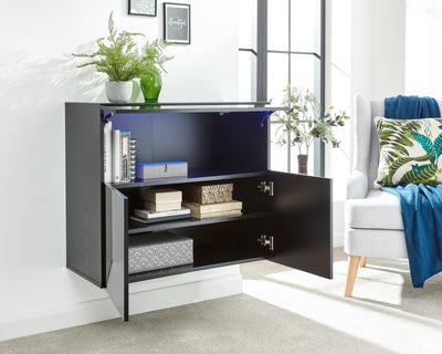 Galicia Sideboard With Led Black