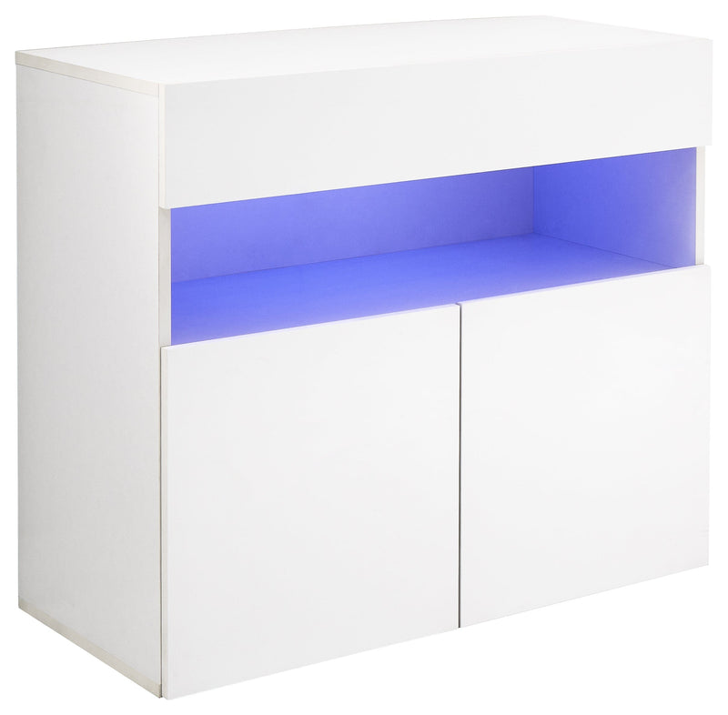 Galicia Sideboard With Led White