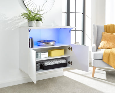 Galicia Sideboard With Led White