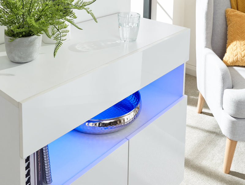 Galicia Sideboard With Led White