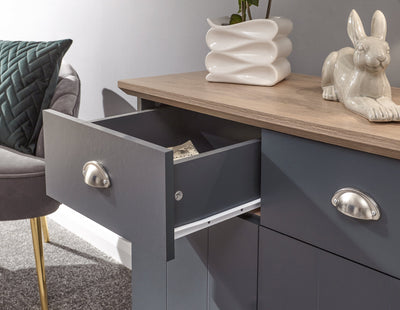 Kendal Compact Sideboard Slate Blue