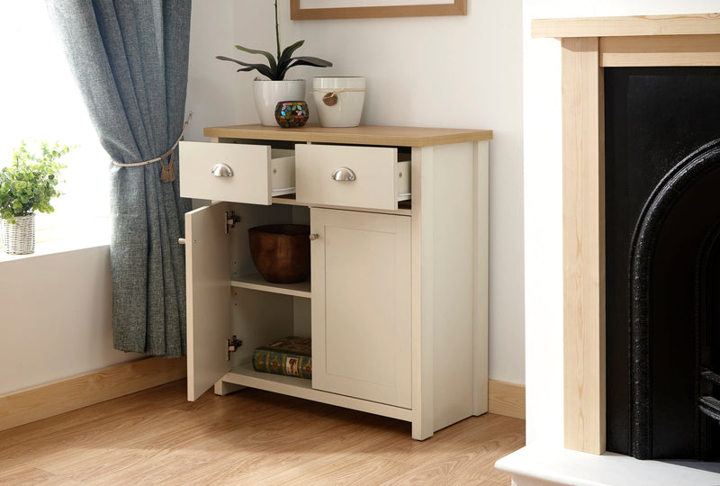 Lancaster Compact Sideboard Cream