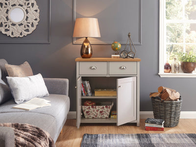 Lancaster Compact Sideboard Grey