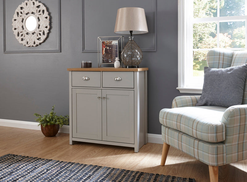 Lancaster Compact Sideboard Grey