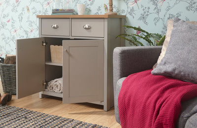 Lancaster Compact Sideboard Grey