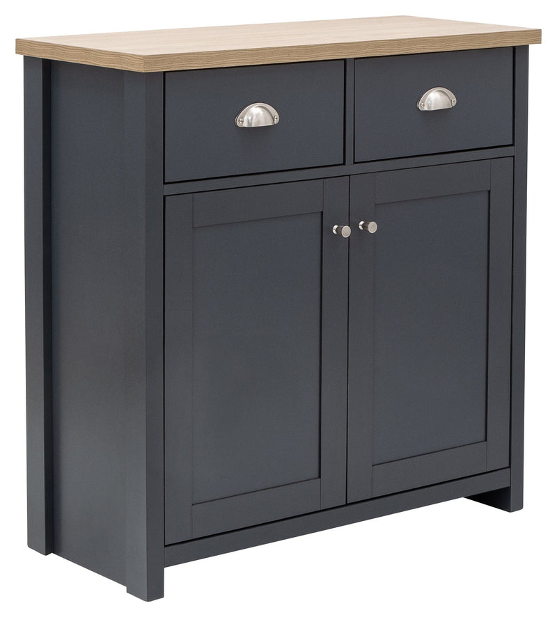 Lancaster Compact Sideboard Slate Blue