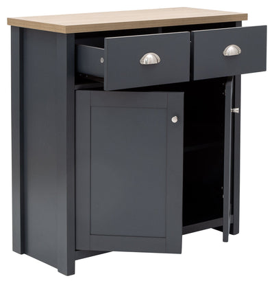 Lancaster Compact Sideboard Slate Blue