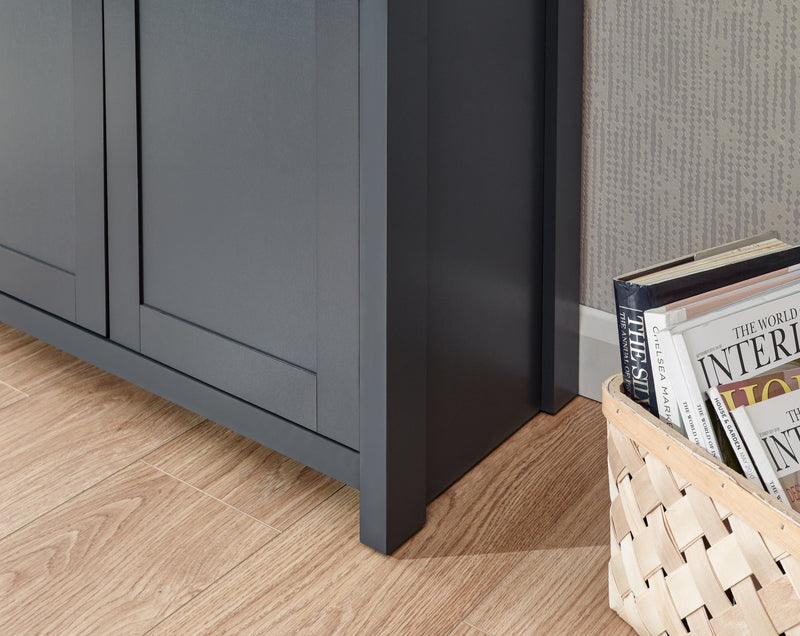 Lancaster Compact Sideboard Slate Blue