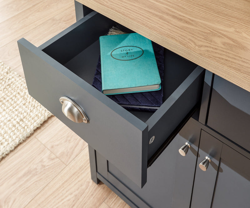 Lancaster Compact Sideboard Slate Blue