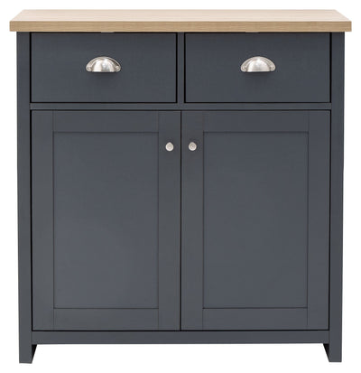 Lancaster Compact Sideboard Slate Blue