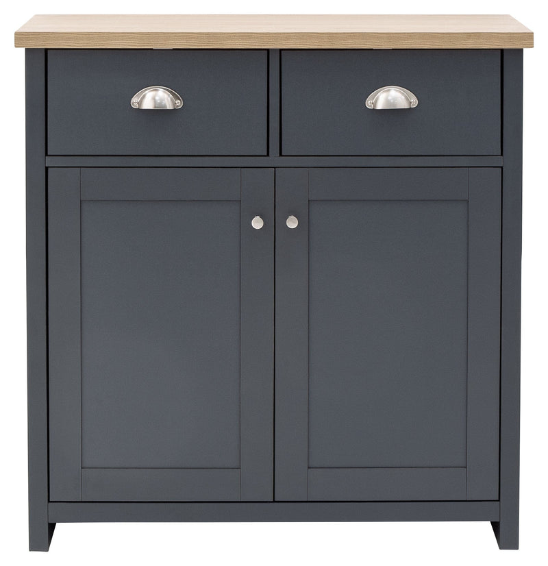 Lancaster Compact Sideboard Slate Blue