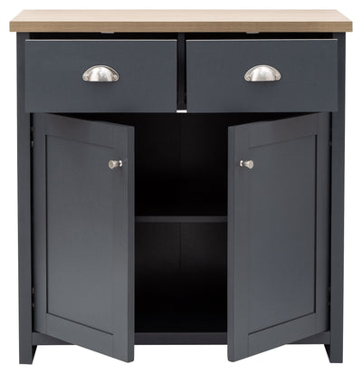 Lancaster Compact Sideboard Slate Blue