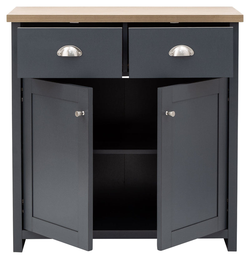 Lancaster Compact Sideboard Slate Blue