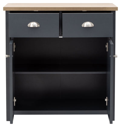 Lancaster Compact Sideboard Slate Blue