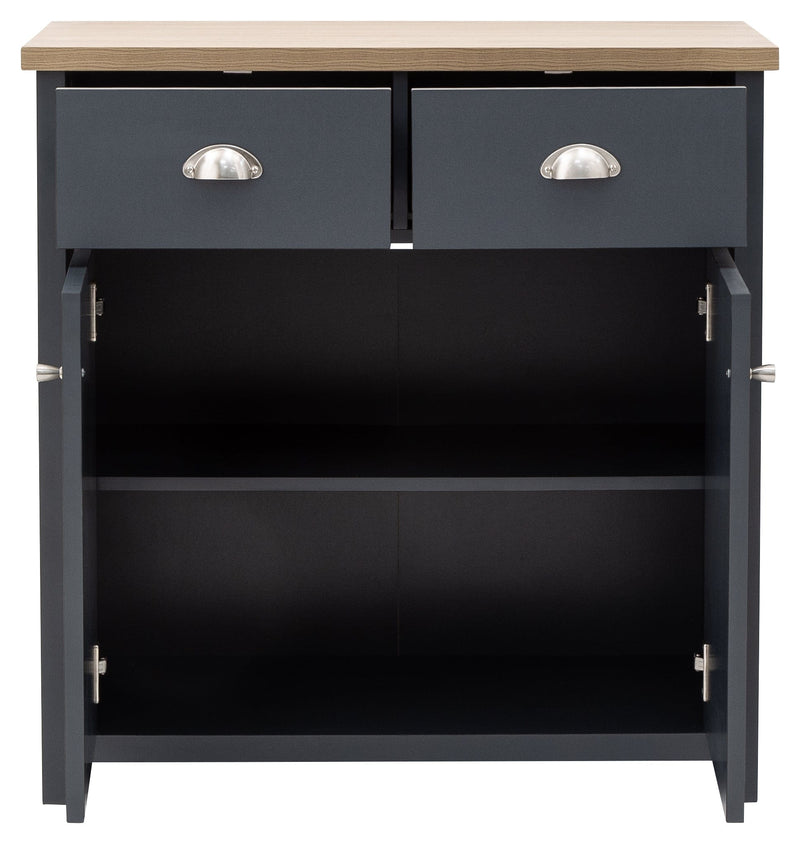 Lancaster Compact Sideboard Slate Blue