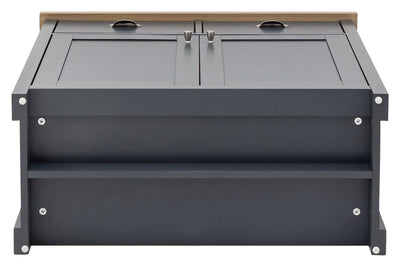 Lancaster Compact Sideboard Slate Blue