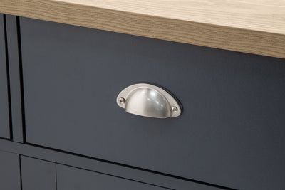 Lancaster Compact Sideboard Slate Blue