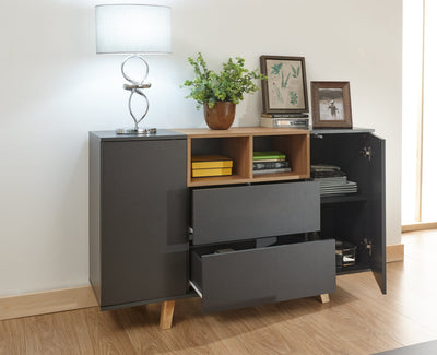 Modena Sideboard Console Grey