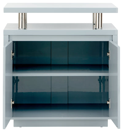 Polar High Gloss Led Sideboard Grey