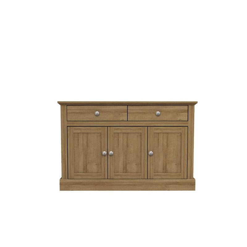 Devon 3 Door 2 Drawer Sideboard Oak