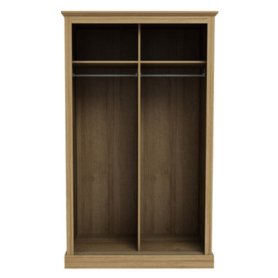 Devon 2 Door Sliding Wardrobe Oak INC. ASSEMBLY