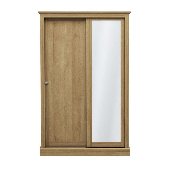 Devon 2 Door Sliding Wardrobe Oak