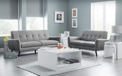 Monza Fabric Sofa Bed - Grey