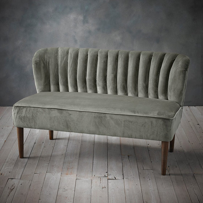 Bella 2 Seater Sofa Steel Grey