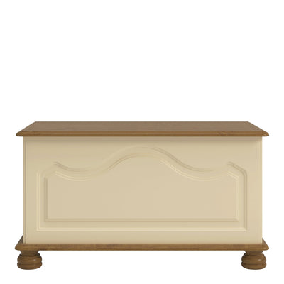 Richmond Ottoman Cream & Pine