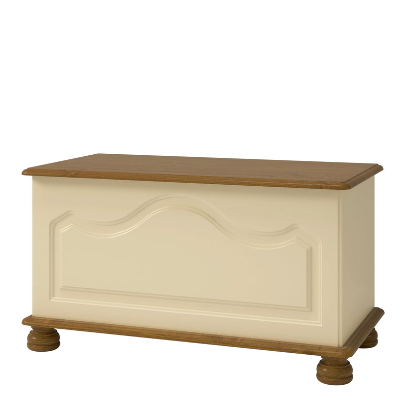 Richmond Ottoman Cream & Pine