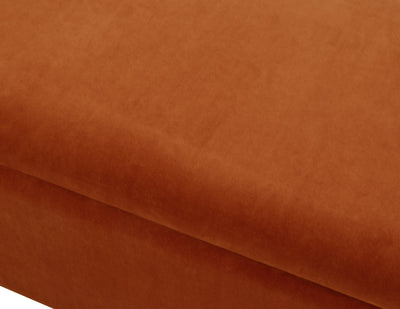 Mystica Ottoman Storage Bench Russet