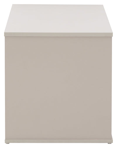 Panama Ottoman Storage Box Grey